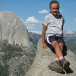 me in front of half dome
